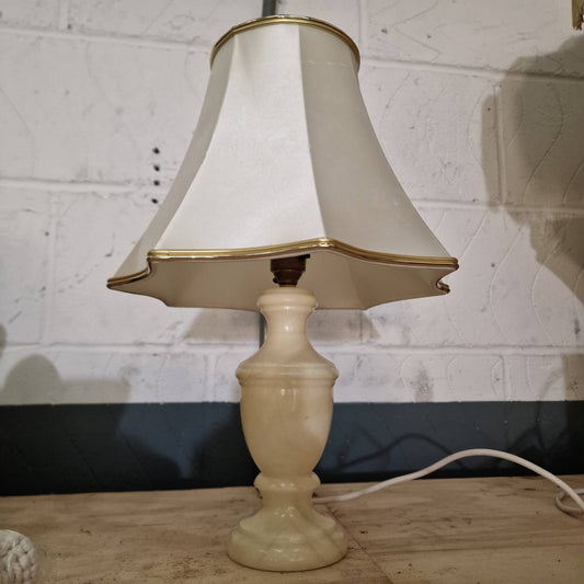 All white Side Lamp